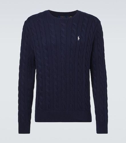 Pullover in cotone a trecce - Polo Ralph Lauren - Modalova