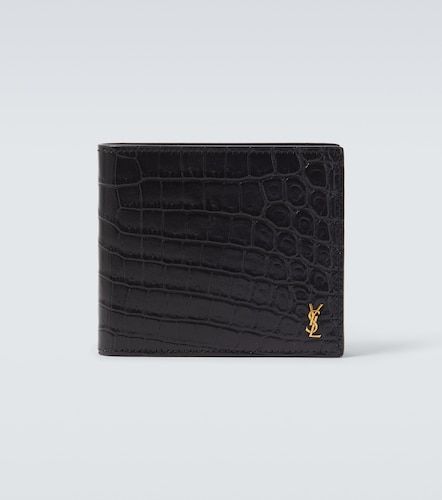 Cartera de piel grabada - Saint Laurent - Modalova