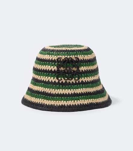 Paula's Ibiza – Cappello a secchiello a righe - Loewe - Modalova