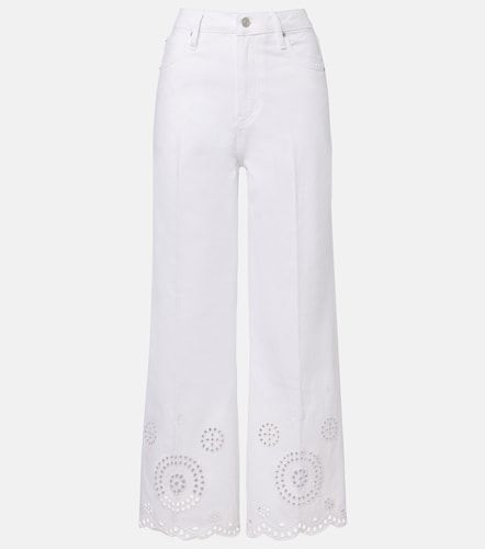 Jeans flared The Eyelet con ricamo - Frame - Modalova