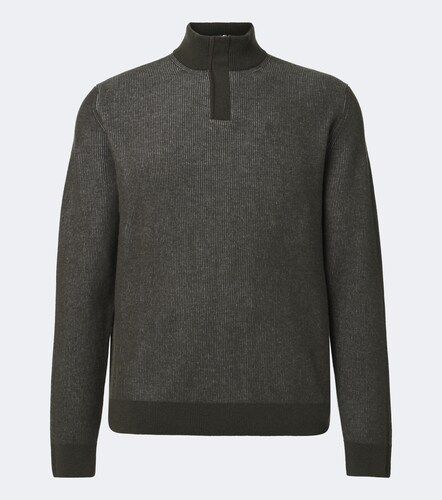 Pullover in lana vergine a coste - Slowear - Modalova