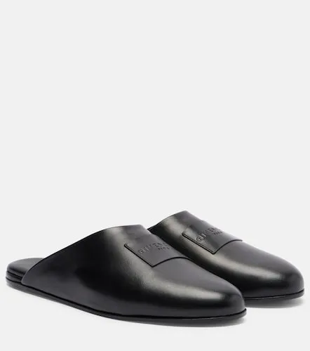 Givenchy Label leather mules - Givenchy - Modalova