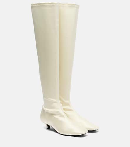 Toteme Satin knee-high boots - Toteme - Modalova