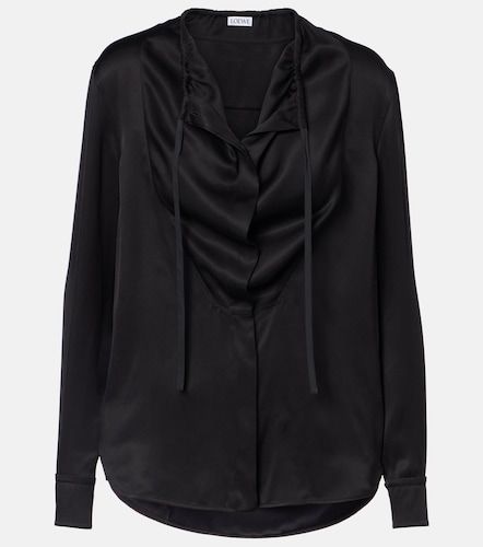 Loewe Blusa de satén de seda - Loewe - Modalova