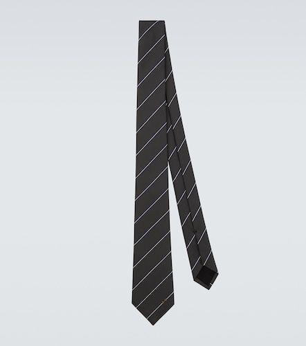 Corbata de jacquard de seda con Horsebit - Gucci - Modalova
