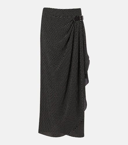 Tom Ford Polka-dot silk midi skirt - Tom Ford - Modalova
