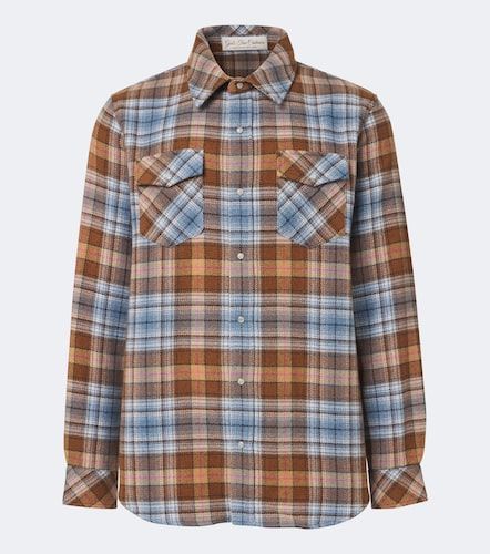Camisa Nomad de cachemir a cuadros - God's True Cashmere - Modalova