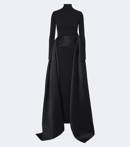 Robe Olivia aus Crêpe mit Satin - Solace London - Modalova