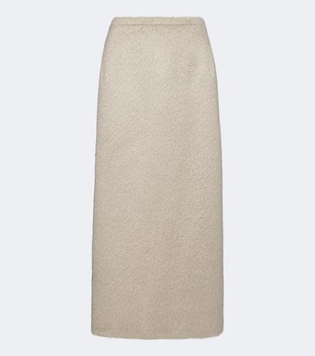 Mohair and wool-blend midi skirt - Magda Butrym - Modalova