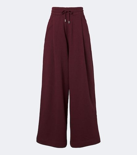 Pantaloni sportivi in cotone a gamba larga - Dries Van Noten - Modalova