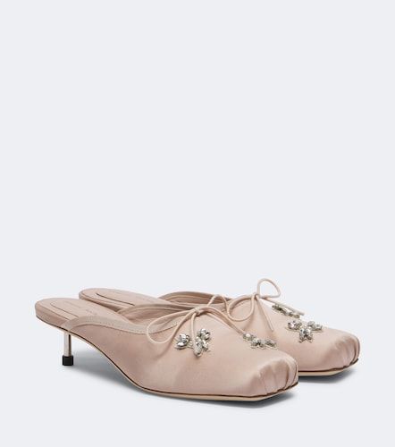 Simone Rocha Mules in raso - Simone Rocha - Modalova