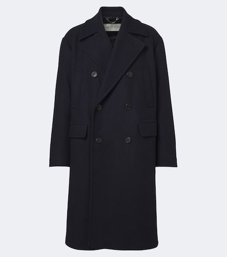 Double-breasted wool-blend coat - Dries Van Noten - Modalova