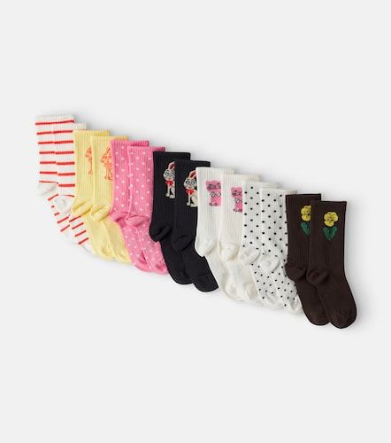 Set de 7 calcetines en mezcla de algodón - Mini Rodini - Modalova