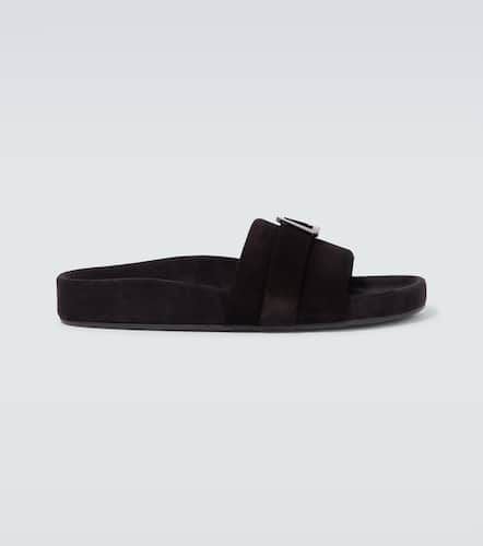 Varsimule Bizz logo suede slides - Christian Louboutin - Modalova