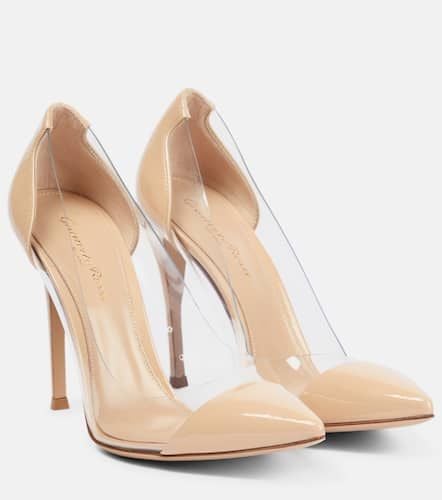 Plexi 105 leather and PVC pumps - Gianvito Rossi - Modalova