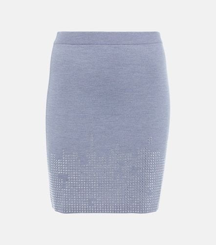 Embellished wool miniskirt - JW Anderson - Modalova