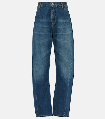 Jeans barrell Twisted de tiro medio - Victoria Beckham - Modalova