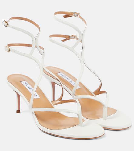 Aquazzura Baia 65 leather sandals - Aquazzura - Modalova