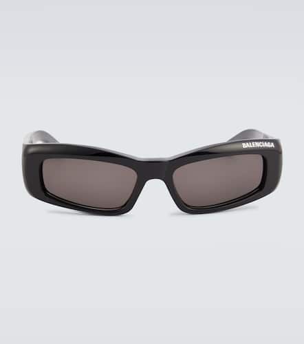 Logo rectangular sunglasses - Balenciaga - Modalova