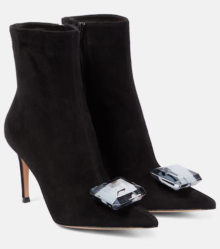 Jaipur suede ankle boots - Gianvito Rossi - Modalova