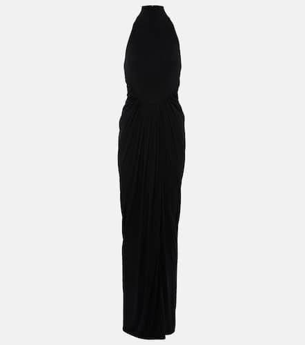 Alaïa Vestido de fiesta drapeado con cuello halter - Alaia - Modalova