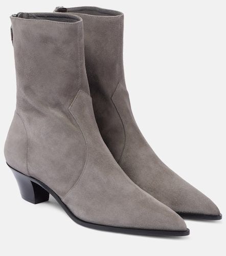 Brunswick 45 suede ankle boots - Aquazzura - Modalova