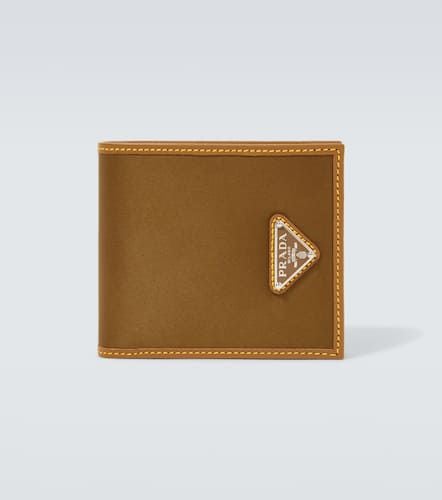 Re-Nylon leather-trimmed wallet - Prada - Modalova