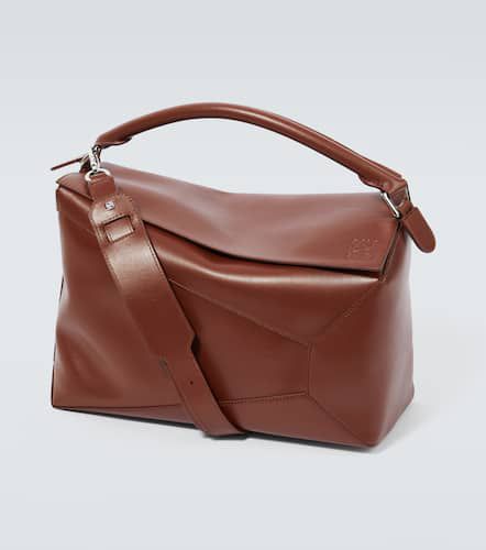 Loewe Puzzle Large leather tote bag - Loewe - Modalova