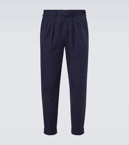 Pantaloni regular in cotone e seta - Tom Ford - Modalova