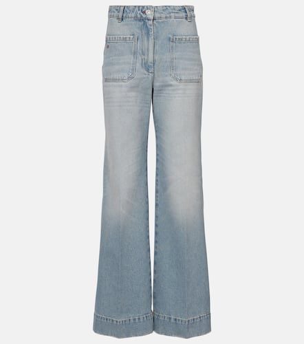 High-Rise Wide-Leg Jeans Alina - Victoria Beckham - Modalova