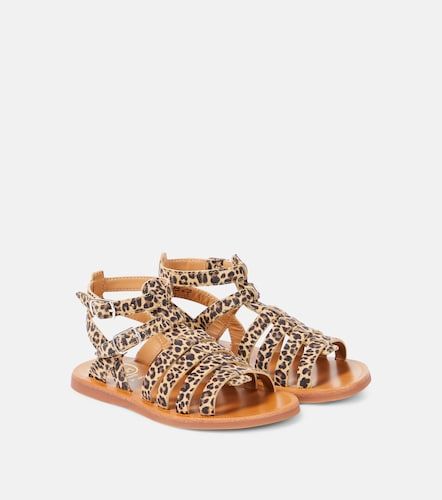 Sandalias Plagette Gladiator estampadas - Pom d'Api - Modalova
