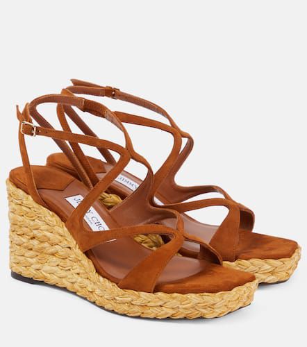 Ayla suede espadrille wedges - Jimmy Choo - Modalova