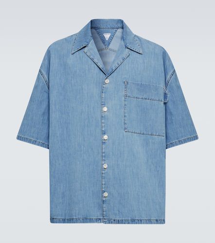 Camicia bowling di jeans - Bottega Veneta - Modalova