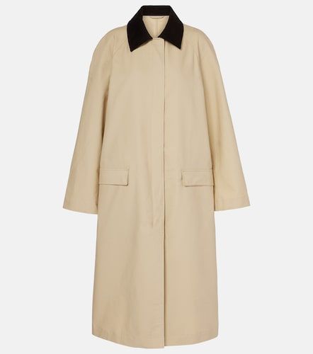 Abrigo de gabardina de algodón con pana - Toteme - Modalova