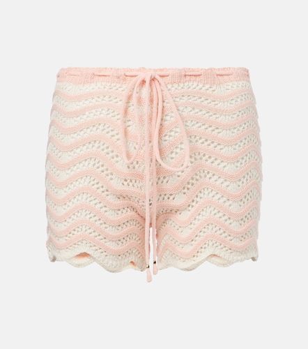 Shorts Mina en mezcla de algodón a rayas - Bananhot - Modalova