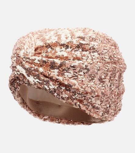 Cappello VLogo con paillettes - Valentino Garavani - Modalova