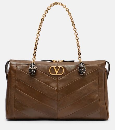Panthea Medium leather tote bag - Valentino Garavani - Modalova