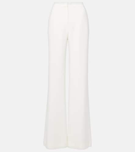 High-rise cady flared pants - Elie Saab - Modalova