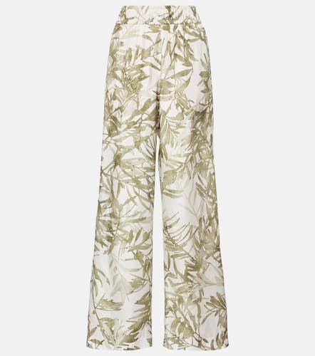 Weite Hose aus Seide - Brunello Cucinelli - Modalova