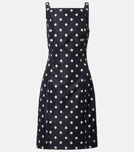 Patou Polka-dot faille minidress - Patou - Modalova