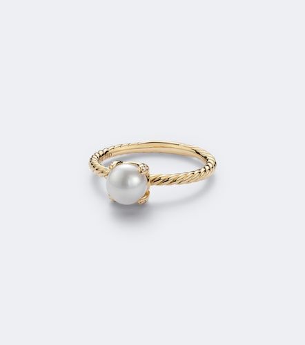 Anillo Pearl Classics de oro de 18 ct con perla y diamantes - David Yurman - Modalova