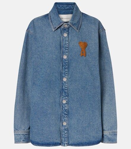 Ami Paris Ami de Cour denim shirt - Ami Paris - Modalova