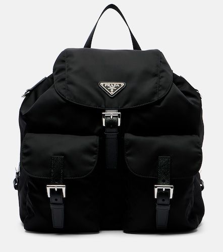Mochila Medium de Re-Nylon con piel - Prada - Modalova