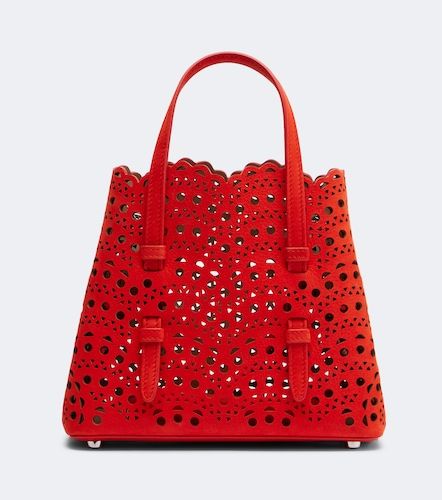 Mina 20 Vienne leather top-handle bag - Alaia - Modalova