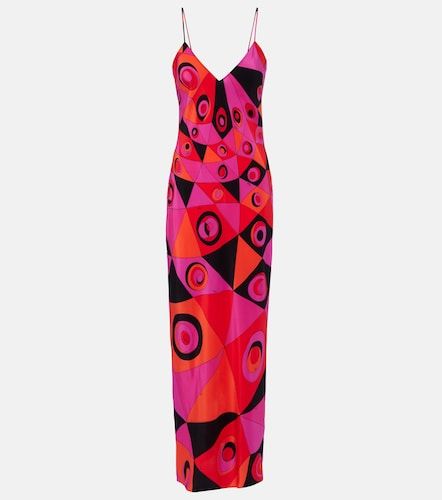 Pucci Occhi silk twill gown - Pucci - Modalova
