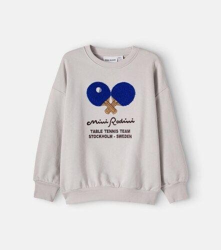 Sudadera de jersey de algodón bordada - Mini Rodini - Modalova