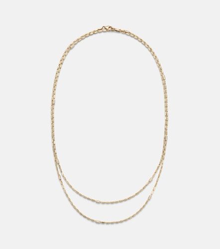 Collar de cadena de oro de 18 ct con diamantes - Suzanne Kalan - Modalova