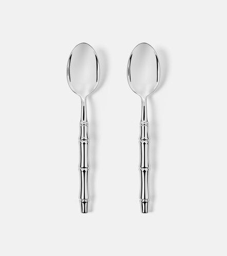 Set de 2 cucharas chapadas en plata - Gucci - Modalova