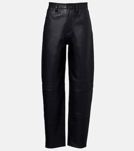 Frame Neat leather straight pants - Frame - Modalova