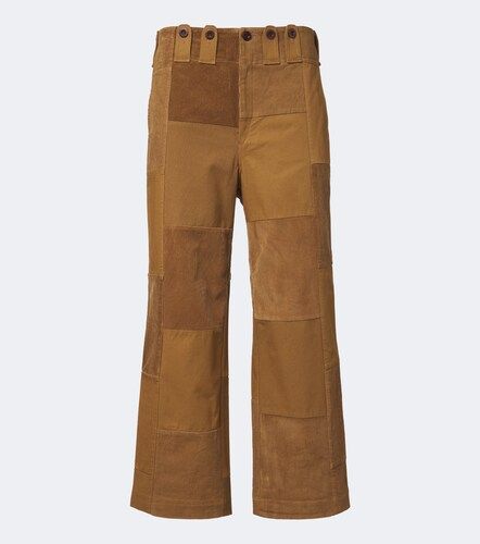 Pantaloni a gamba larga in cotone - Junya Watanabe - Modalova